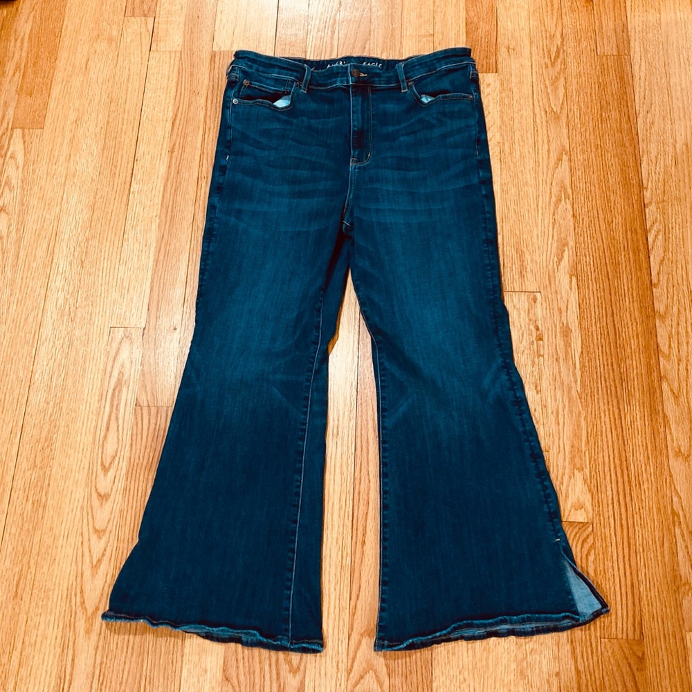 American Eagle Next Level Stretch Flare Jeans - 18S - EUC